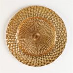Wholesale glass charger plate PZ-039 product photo